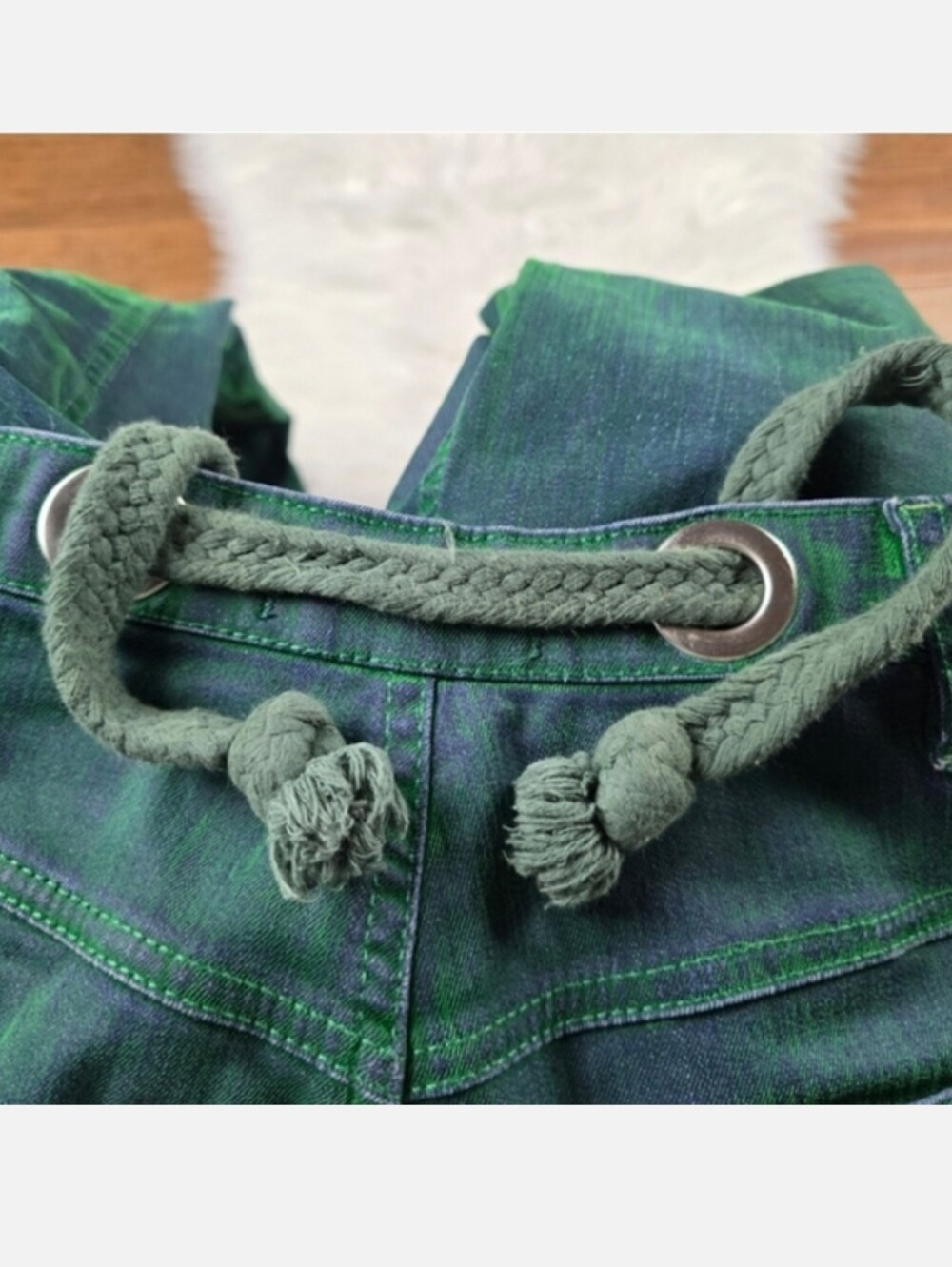 Free People We The Free Moxie Flocked Barrel Low Slung Jeans 26 - Picture 3 of 16